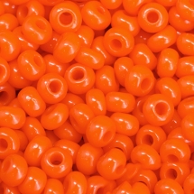 Бісер 93140 Чеський Preciosa 10/0, Природний Непрозорий NO, Помаранчевий, Круглий, (УТ0004373)