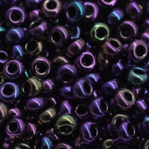 Бисер 59195 Чешский Preciosa 10/0, Ирис I, Фиолетовый, Круглый, (УТ0004391)