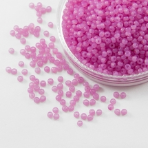 Бісер 02192 Чеський Preciosa 10/0, Алебастр Кольоровий DA, Бузковий, Круглий, (УТ0004414)