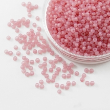 Бисер 02193 Чешский Preciosa 10/0, Алебастр Цветной DA, Розовый, Круглый, (УТ0004415)