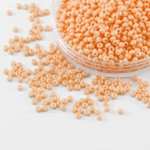 Бисер 03184 Чешский Preciosa 10/0, Солгель Окрашенный SDC, Персиковый, Круглый, (УТ0004430)