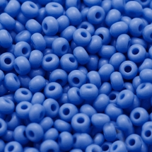 Бісер 63050 Чеський Preciosa 10/0, Природний Непрозорий NO, Блакитний, Круглий, (УТ0004955)