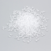 Бусины Акрил Кристалл Биконус, Прозрачные Граненые, Окрашенные, Цвет: Бесцветный, Диаметр: 6мм, Отверстие 1мм, около 430шт/50г, (УТ0005055)