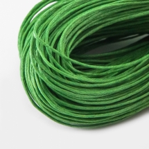 Шнур Вощеный Хлопковый, Цвет: Зеленый, Размер: Толщина 1мм, 60-65м/связка, (УТ000003382)