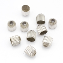 Конус Шапочки для Бусин Латунь, Платина, 10х9.5мм, Отверстие 3мм, (УТ0005514)