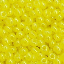 Бисер 17186 Чешский Preciosa 10/0, Алебастр Жемчужный ALTCL, Желтый, Круглый, (УТ0005676)