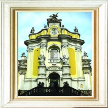 Схема для Вышивки Бисером, частичная, на авторской канве, 26x40см, "Город", ТМ "Чарiвна мить", Арт. СБ-257, (УТ0006106)