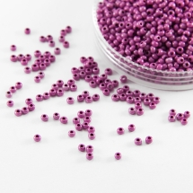 Бисер 16325 Чешский Preciosa 10/0, Солгель Окрашенный SDC, Розовый, Круглый, (УТ0010271)