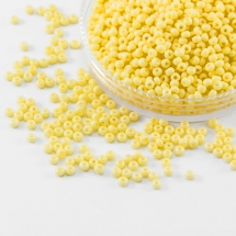 Бисер 16386 Чешский Preciosa 10/0, Солгель Окрашенный SDC, Желтый, Круглый, (УТ0010273)