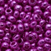 Бисер 18377 Чешский Preciosa 10/0, Солгель Металлик CSM, Фиолетовый, Круглый, (УТ0010323)