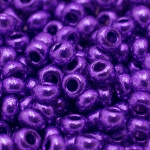 Бисер 18328 Чешский Preciosa 10/0, Солгель Металлик CSM, Сиреневый, Круглый, (УТ0010326)