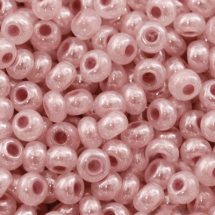 Бисер 37389 Чешский Preciosa 10/0, Алебастр AL, Персиковый, Круглый, (УТ0010413)