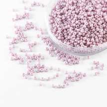 Бисер 03222 Чешский Preciosa 10/0, Солгель Окрашенный SDC, Сиреневый, Круглый, (УТ0010422)