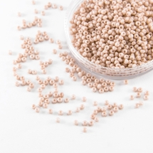 Бісер 03212 Чеський Preciosa 10/0, Солгель Пофарбований SDC, Бежевий, Круглий, (УТ0010421)