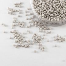 Бисер 03241 Чешский Preciosa 10/0, Солгель Окрашенный SDC, Серый, Круглый, (УТ0010437)