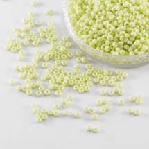 Бисер 03253 Чешский Preciosa 10/0, Солгель Окрашенный SDC, Зеленый, Круглый, (УТ0010440)