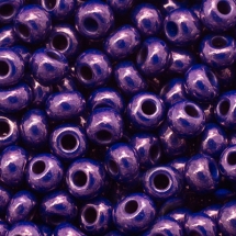 Бисер 33062 Чешский Preciosa 10/0, Непрозрачный Радужный OL, Фиолетовый, Круглый, (УТ0011273)