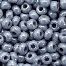 Бисер 33021 Чешский Preciosa 10/0, Естественный Непрозрачный NO, Серый, Круглый, (УТ0011274)