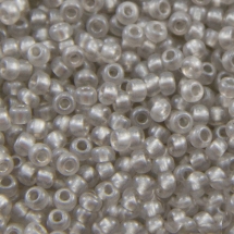 Бисер 08149 Чешский Preciosa 10/0, Кристалл Прозрачный CTCLS, Серый, Круглый, (УТ0012640)