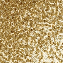 Бисер 68106 Чешский Preciosa 10/0, Прозрачный радужный TR, Коричневый, Круглый, (УТ0012656)