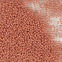 Бисер 46095 Чешский Preciosa 10/0, Непрозрачный Радужный OL, Коричневый, Круглый, (УТ0015728)