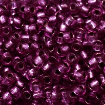 Бисер 08298 Чешский Preciosa 10/0, Кристалл Прозрачный CTCLS, Бордовый, Круглый, (УТ0015373)
