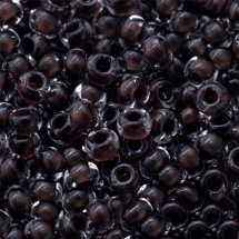 Бисер 38418 Чешский Preciosa 10/0, Прозрачный Окраска из Середины CTC, Коричневый, Круглый, (УТ0015361)