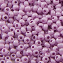Бисер 46326 Чешский Preciosa 10/0, Жемчужный S, Сиреневый, Круглый, (УТ0018489)