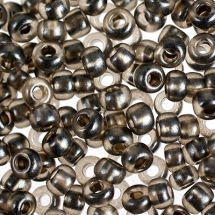 Бисер 08349 Чешский Preciosa 10/0, Кристалл Прозрачный CTCLS, Серый, Круглый, (УТ0018519)