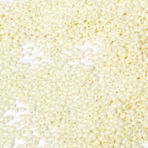 Бисер 46381 Чешский Preciosa 10/0, Жемчужный S, Белый, Круглый, (УТ0018490)