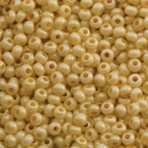 Бисер 46383 Чешский Preciosa 10/0, Жемчужный S, Желтый, Круглый, (УТ0018491)