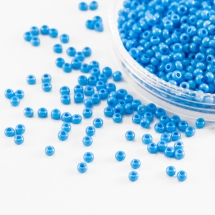 Бисер 16336 Чешский Preciosa 10/0, Солгель Окрашенный SDC, Голубой, Круглый, (УТ0024597)