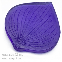 Молд Лепесток Калла, для одного одностороннего лепестка, Размер: 7.3х7см, арт.3036, (УТ0024585)