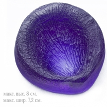 Молд Лист Розы, для одного одностороннего листика, Размер: 8х7.2см, арт.0006, (УТ0024549)