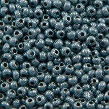 Бисер 33025 Чешский Preciosa 10/0, Естественный Непрозрачный NO, Голубой, Круглый, (УТ0024623)