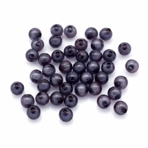 Бусины Акрил Прозрачные, Бусина в Бусине, Круглые, Цвет: Серый, Размер: 8мм, Отверстие 2мм, около 200шт/50г, (УТ0027467)