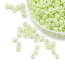 Бисер Китайский 12/0, Непрозрачный Окрашенный (ODC), Зеленый 971, Круглый, (УТ0028060)