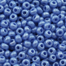 Бисер 68080 Чешский Preciosa 10/0, Непрозрачный блестящий OS, Синий, Круглый, (УТ0030154)