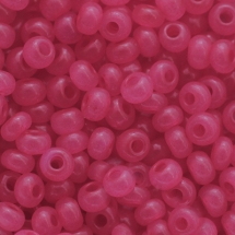 Бисер 17897 Чешский Preciosa 10/0, Алебастр Цветной DA, Красный, Круглый, (УТ0031096)