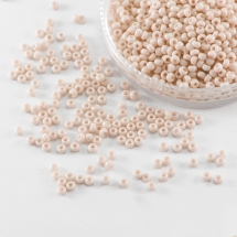 Бисер 16218 Чешский Preciosa 10/0, Солгель Окрашенный SDC, Слоновая Кость, Круглый, (УТ0031105)