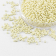 Бісер 16286 Чеський Preciosa 10/0, Солгель Пофарбований SDC, Жовтий, Круглий, (УТ0031106)