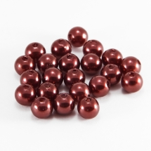 Жемчуг Бусины Акриловые, Глянцевые, Круглые, Цвет: Коричневый, Диаметр 4мм, Отв-тие 1мм, около 850шт/25г, (УТ0030259)