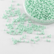 Бісер 16258 Чеський Preciosa 10/0, Солгель Пофарбований SDC, Бірюзовий, Круглий, (УТ100005093)