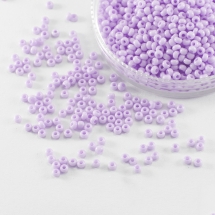 Бисер 16228 Чешский Preciosa 10/0, Алебастр Цветной DA, Фиолетовый, Круглый, (УТ100005095)