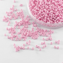 Бисер 16298 Чешский Preciosa 10/0, Алебастр Цветной DA, Розовый, Круглый, (УТ100005097)