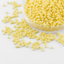 Бисер 16986 Чешский Preciosa 10/0, Алебастр Цветной DA, Желтый, Круглый, (УТ100005099)