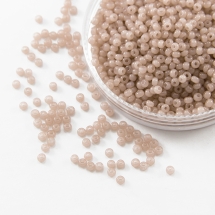 Бисер 02211 Чешский Preciosa 10/0, Алебастр Цветной DA, Кремовый, Круглый, (УТ100006636)