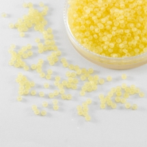 Бисер 02281 Чешский Preciosa 10/0, Алебастр Цветной DA, Желтый, Круглый, (УТ100006641)