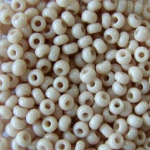 Бісер 03213 Чеський Preciosa 10/0, Алебастр Кольоровий DA, Кремовий, Круглий, (УТ100006649)