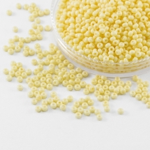 Бісер 03281 Чеський Preciosa 10/0, Солгель Пофарбований SDC, Жовтий, Круглий, (УТ100006650)